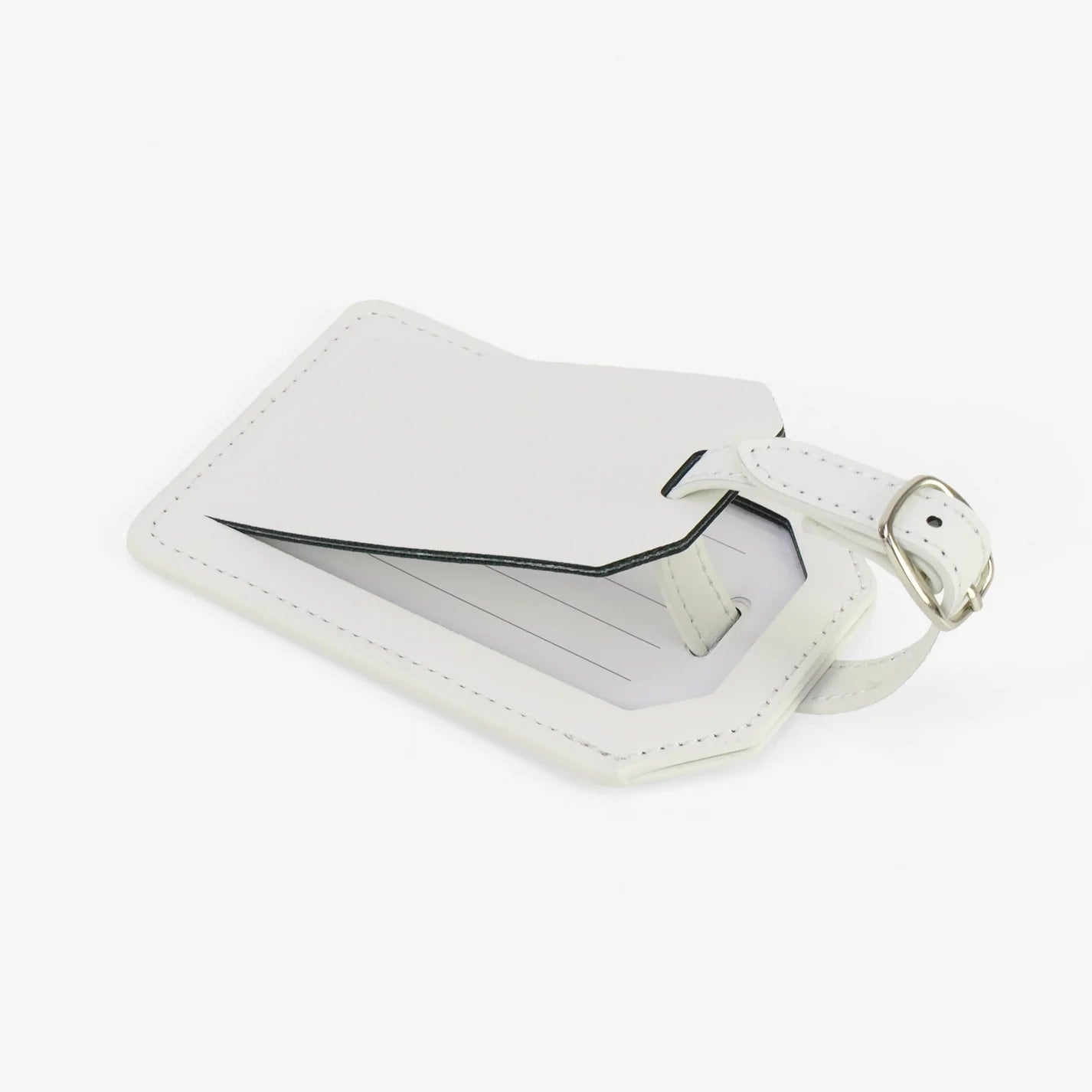 Luggage leatherette tag