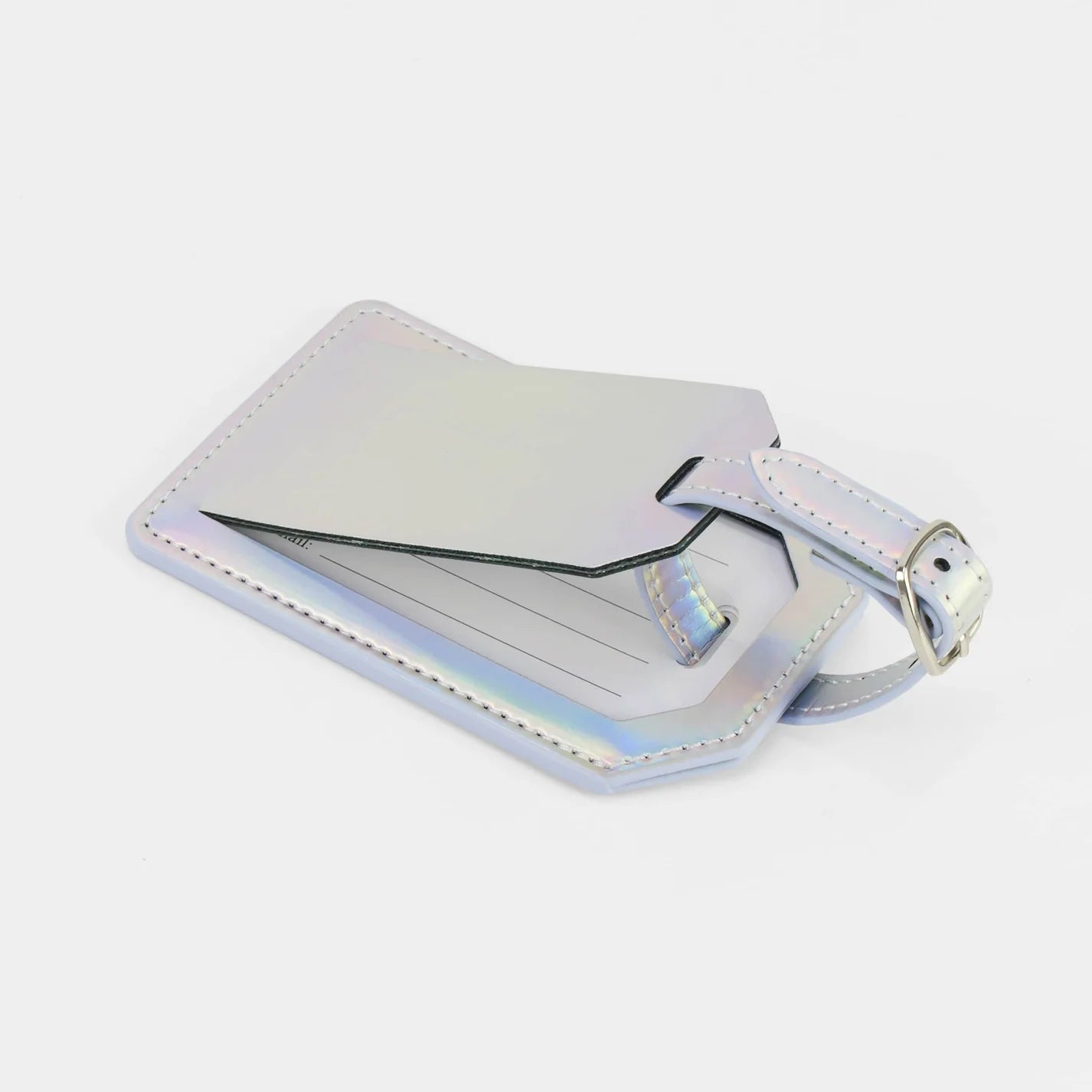 Luggage leatherette tag