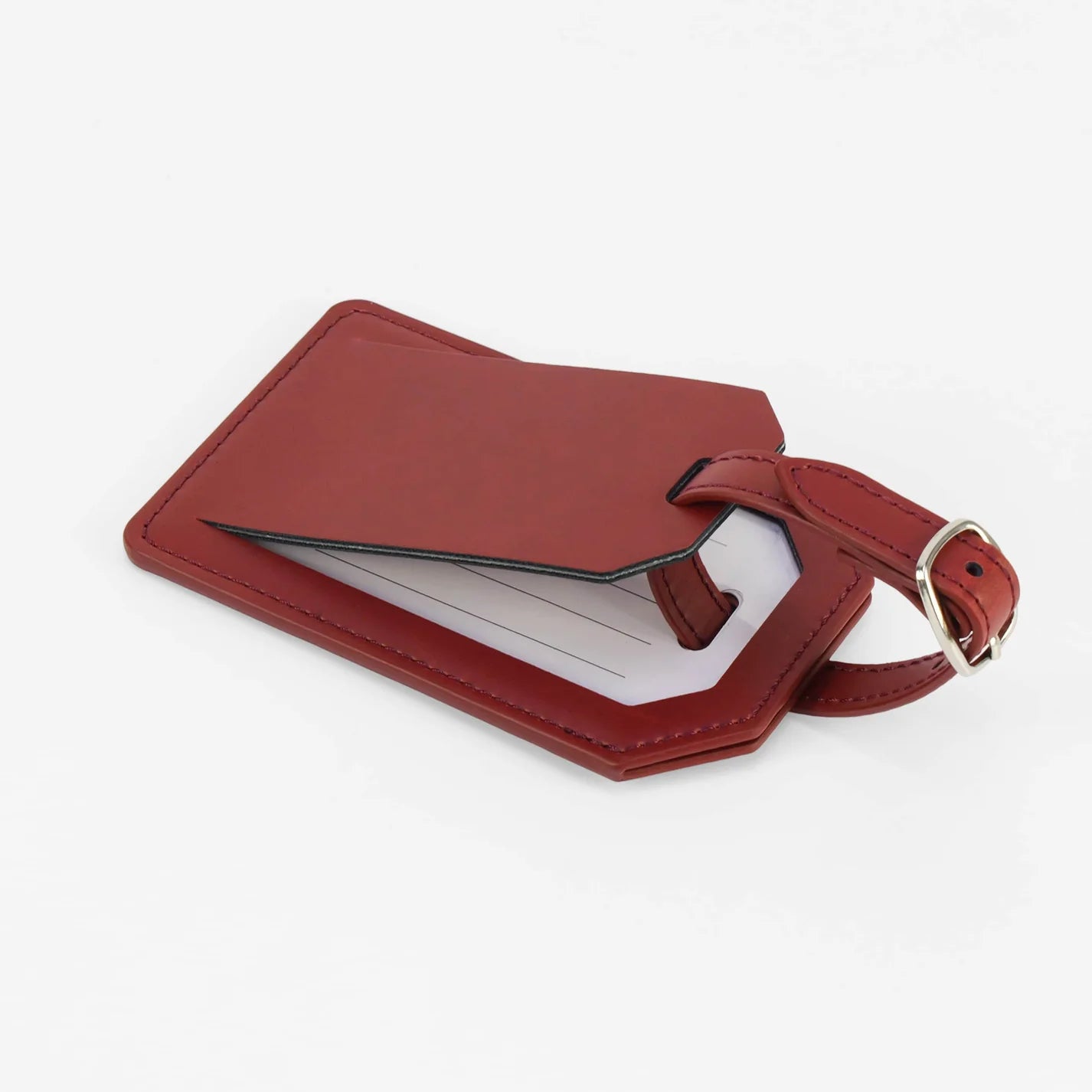Luggage leatherette tag