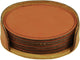 Leatherette Round Coaster Set (Set of 6) – Personalized