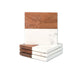 Premium Marble & Acacia Wood Coasters – Set of 5