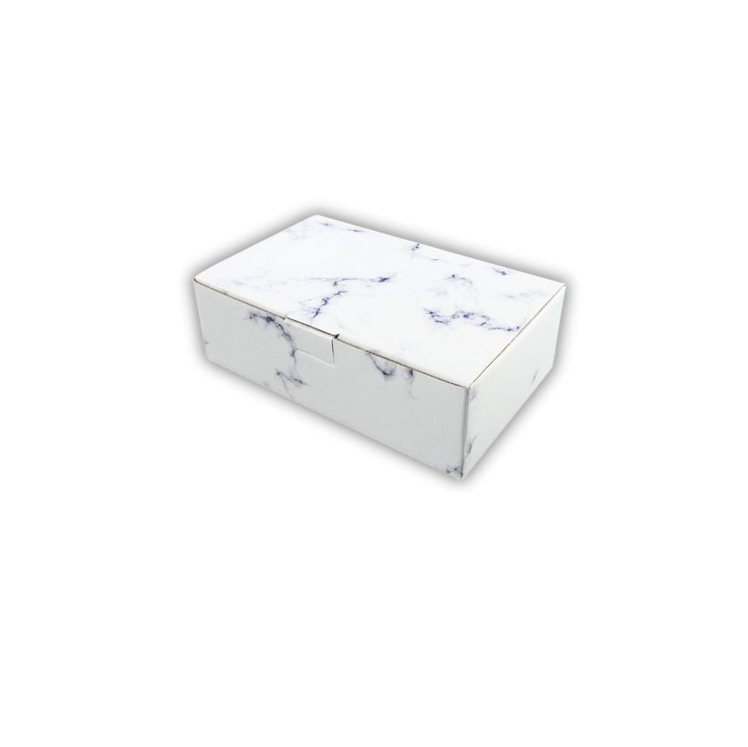 Premium Marble & Acacia Wood Coasters – Set of 5